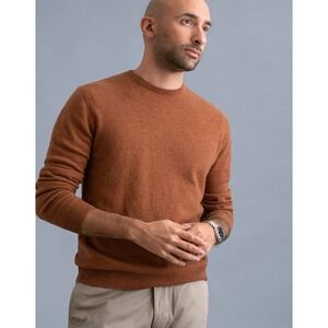 PROPER CLOTH  men's Sienna Cashmere Crewneck XS